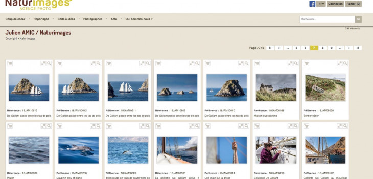 Julien Amic, photographe référencé à l'agence photo Naturimages.