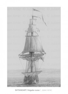 Frégate russe Shtandart, Julien Amic
