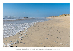 Plage de Tronoën et bunker - Baie d'Audierne - Julien Amic