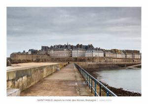 Saint Malo et le môle des Noires - Julien Amic