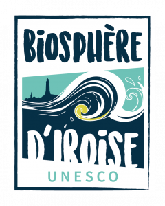 Logo Réserve de biosphère UNESCO des îles et de la mer d'Iroise