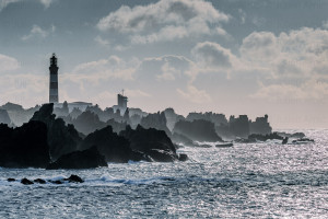 Ouessant la bleue - Julien Amic - couverture du livre Îles d'Iroise