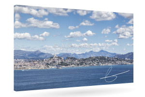 Marseille au pied des montagnes - Julien Amic - impression sur toile