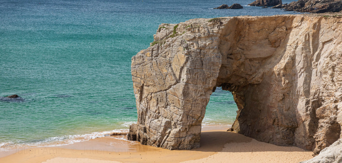 Arche de Port-Blanc à Quiberon - Naturimages - julien Amic
